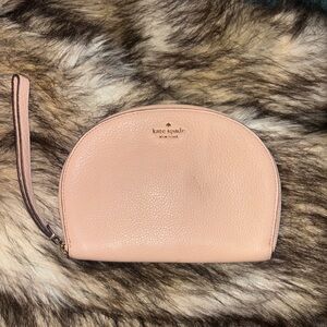 Kate Spade Blush Leather Wristlet